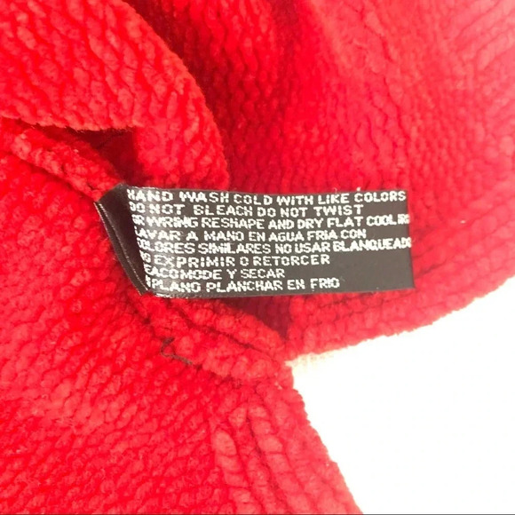 Y2K Sweater Women’s Size 1X Red Chenille Knit V-Neck  Pullover Soft Cozy  Beaded - Picture 3 of 5